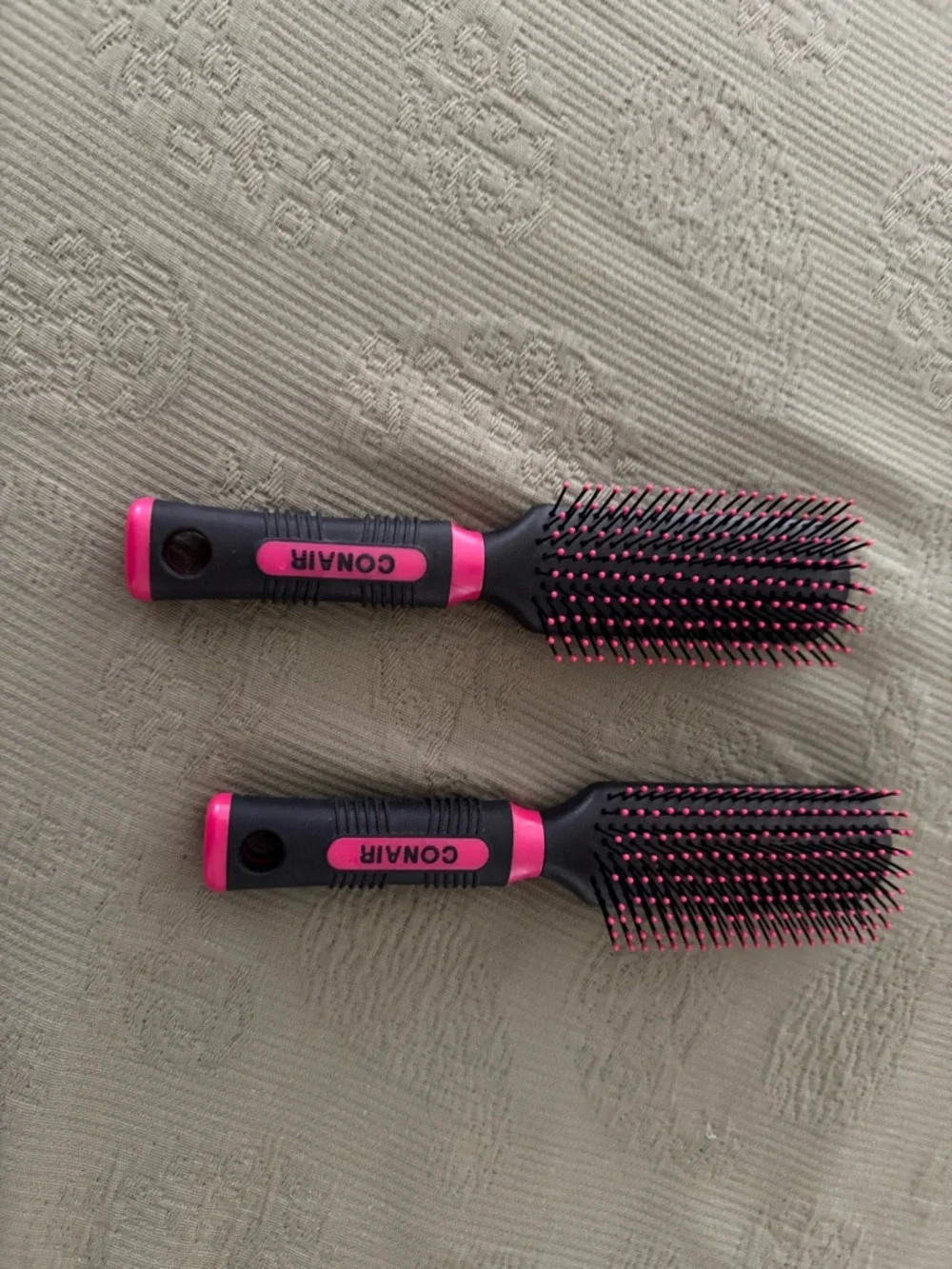 Conair Pink & Black Vent Brush Set - Pack of 2